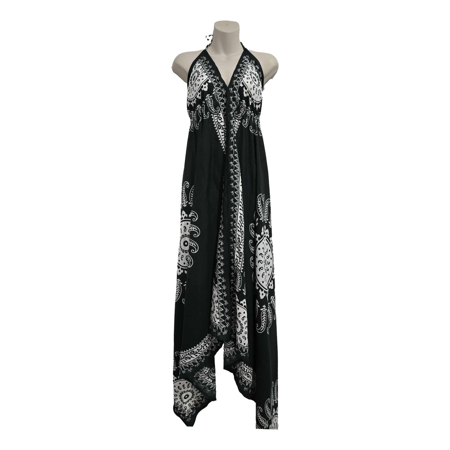 Backless Halter Neck Dress