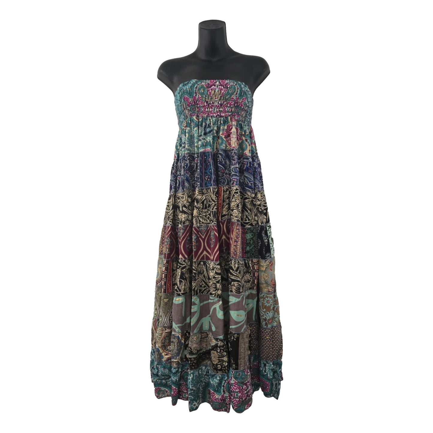 Boho Shirred Dress/Skirt