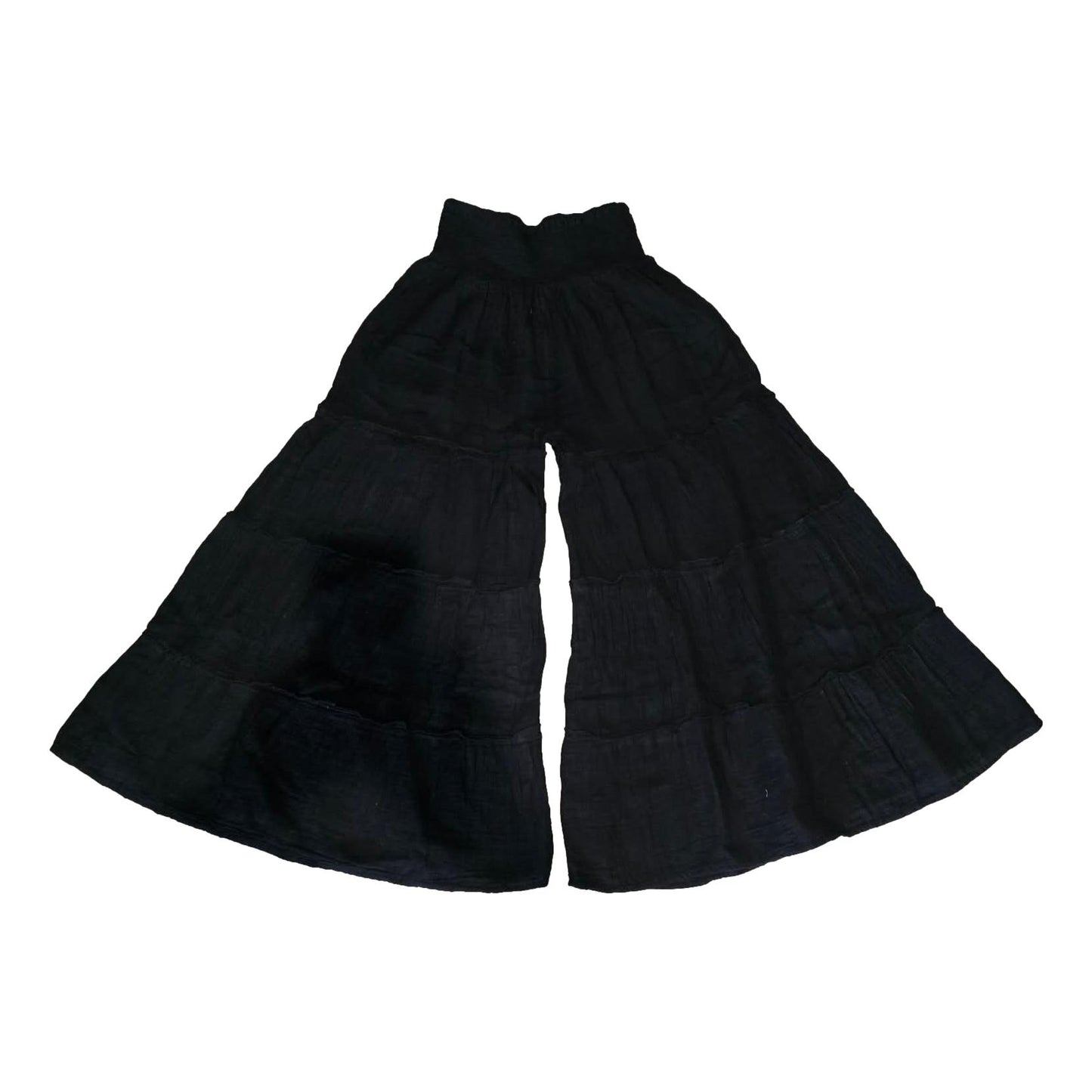 Wide Leg Cotton Pants