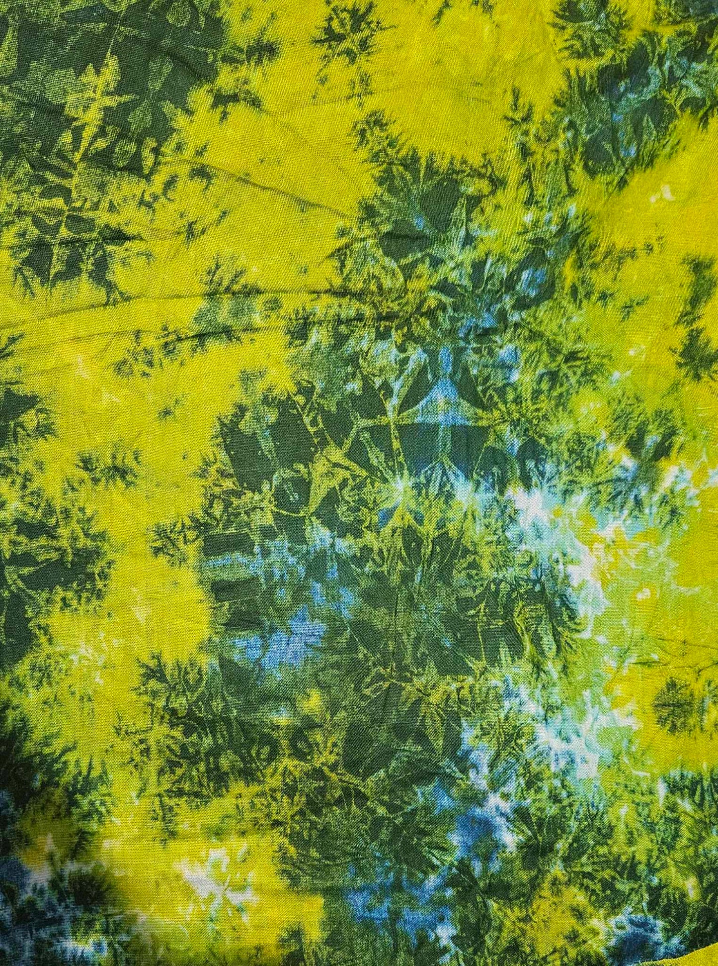 Tie Dye Top with Bell Sleeve