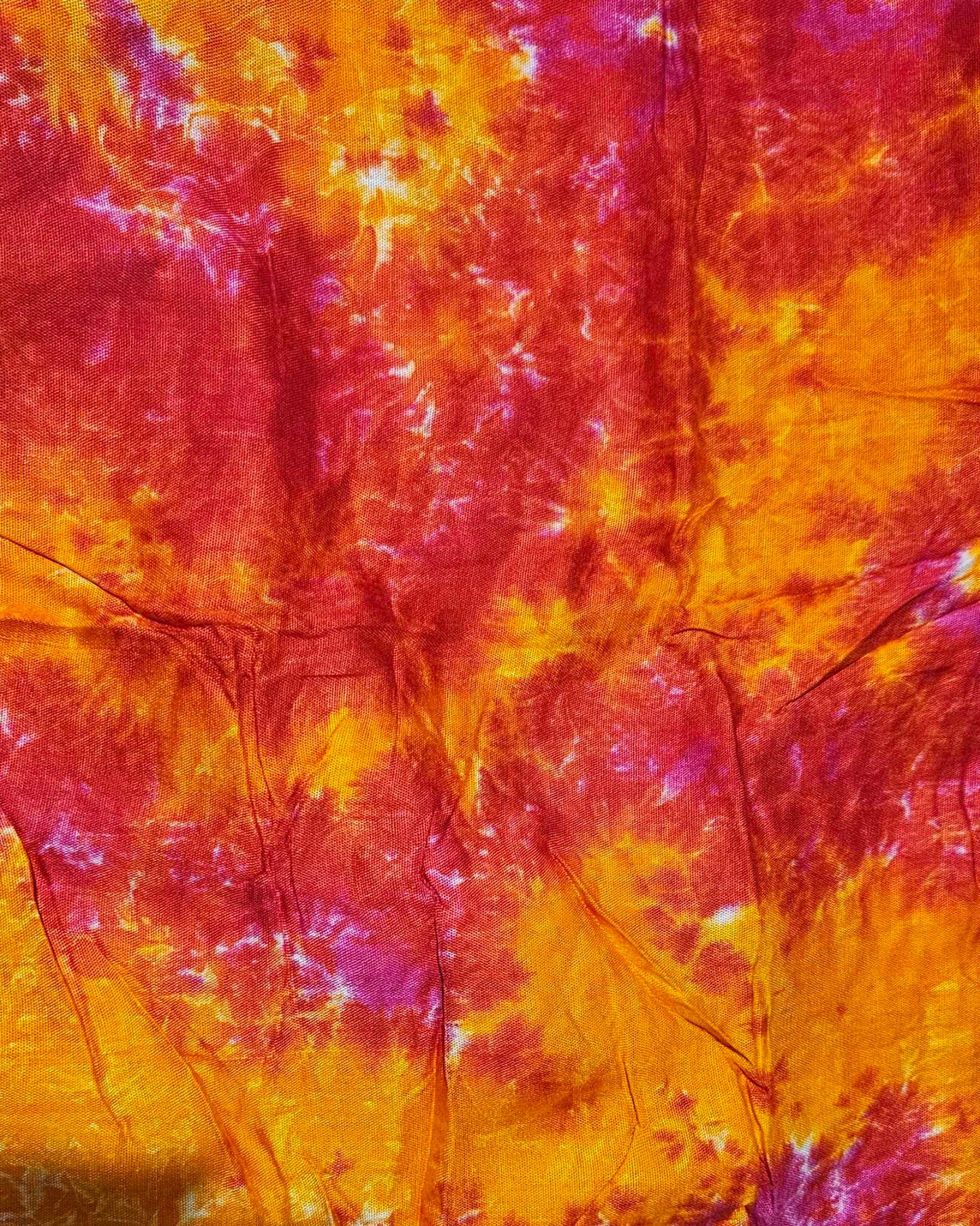 Tie Dye Top with Bell Sleeve