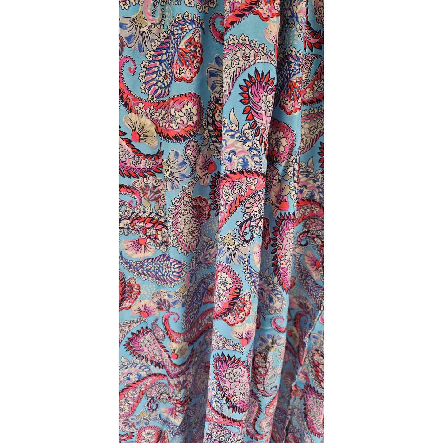 Boho Silk Maxi Dress