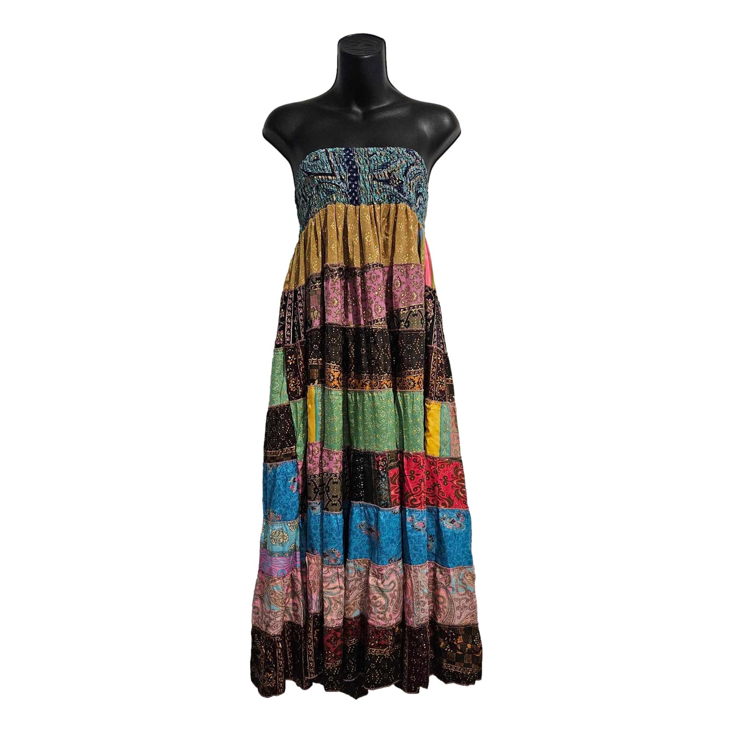 Boho Shirred Dress/Skirt