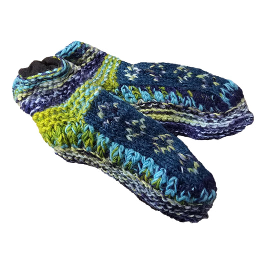 Woollen Fleeced Lined Slippers