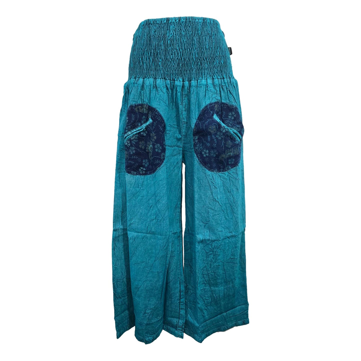 Cotton Wide Leg Pants