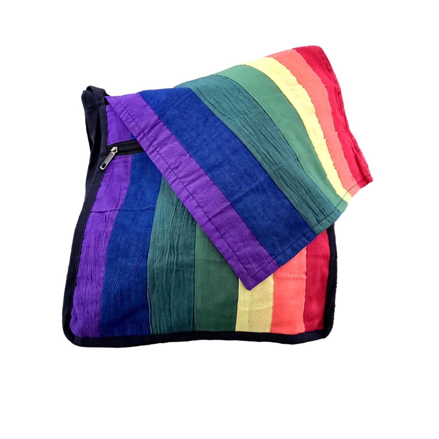 Rainbow Stripe / Sling Shoulder Bag