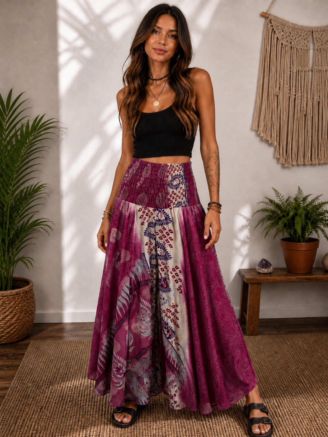 Super Flared Wide Leg Pants