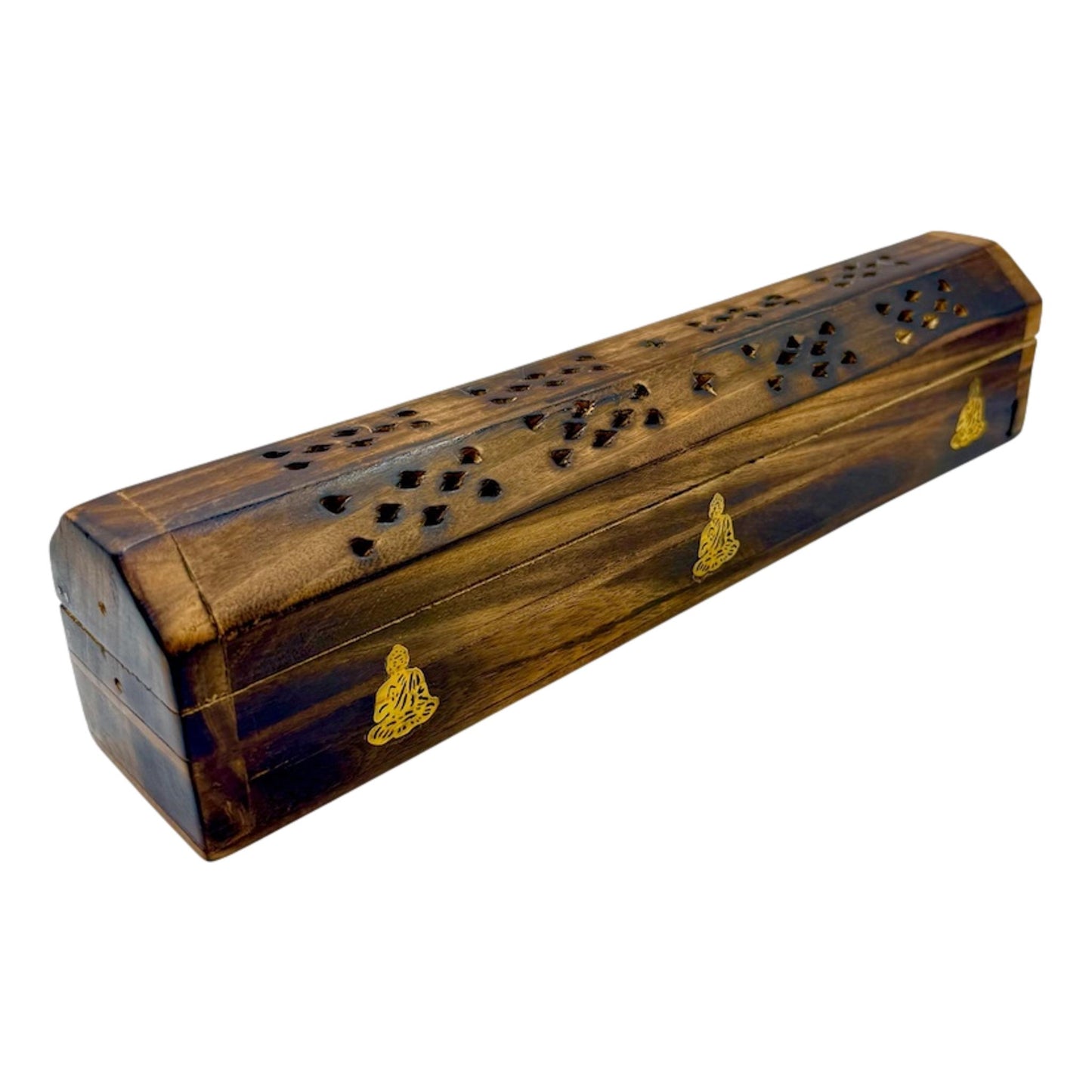 Hexagonal Wooden Incense Holder