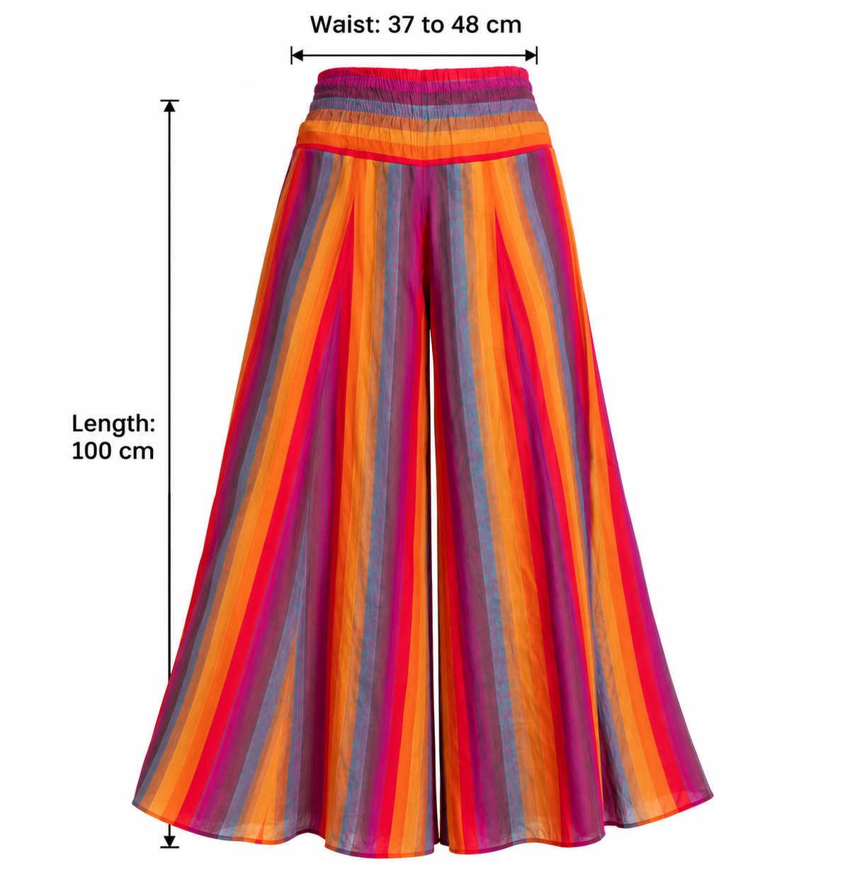 Relaxed Cotton Stripe Pants