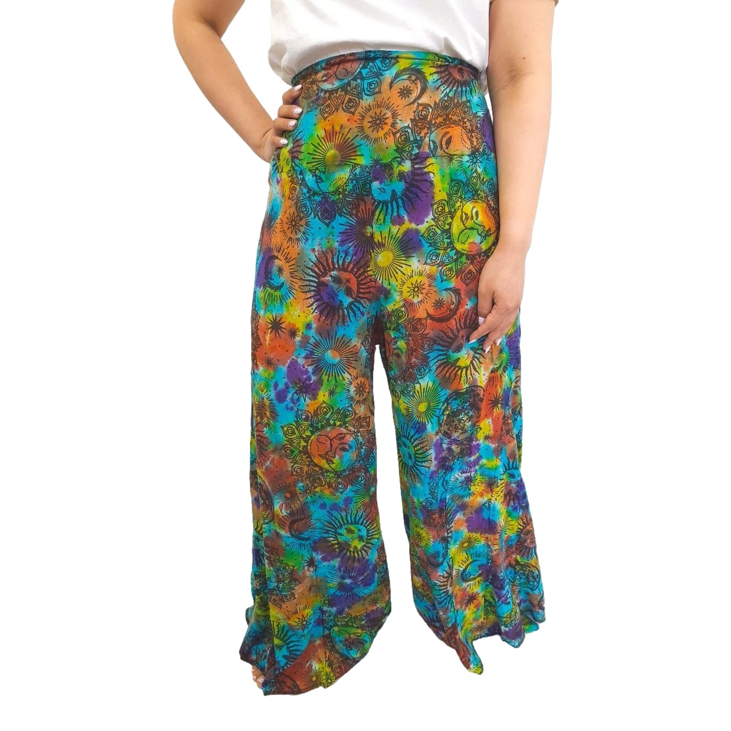 Celestial-Wide Leg Pants