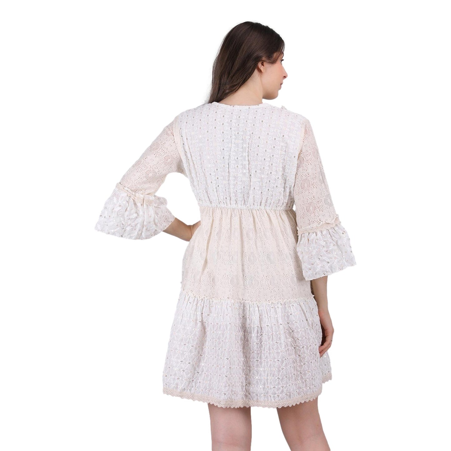 Boho Fit and Flare Dress