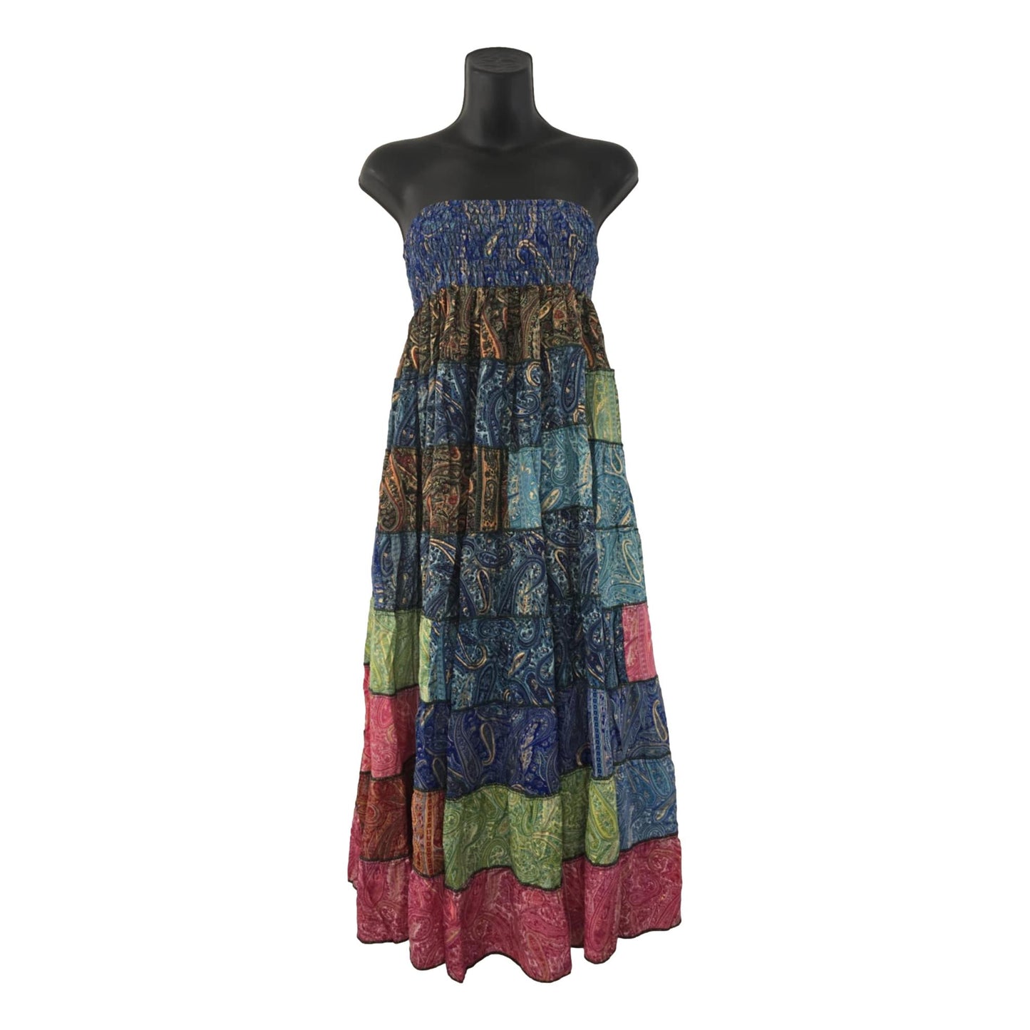 Boho Shirred Dress/Skirt