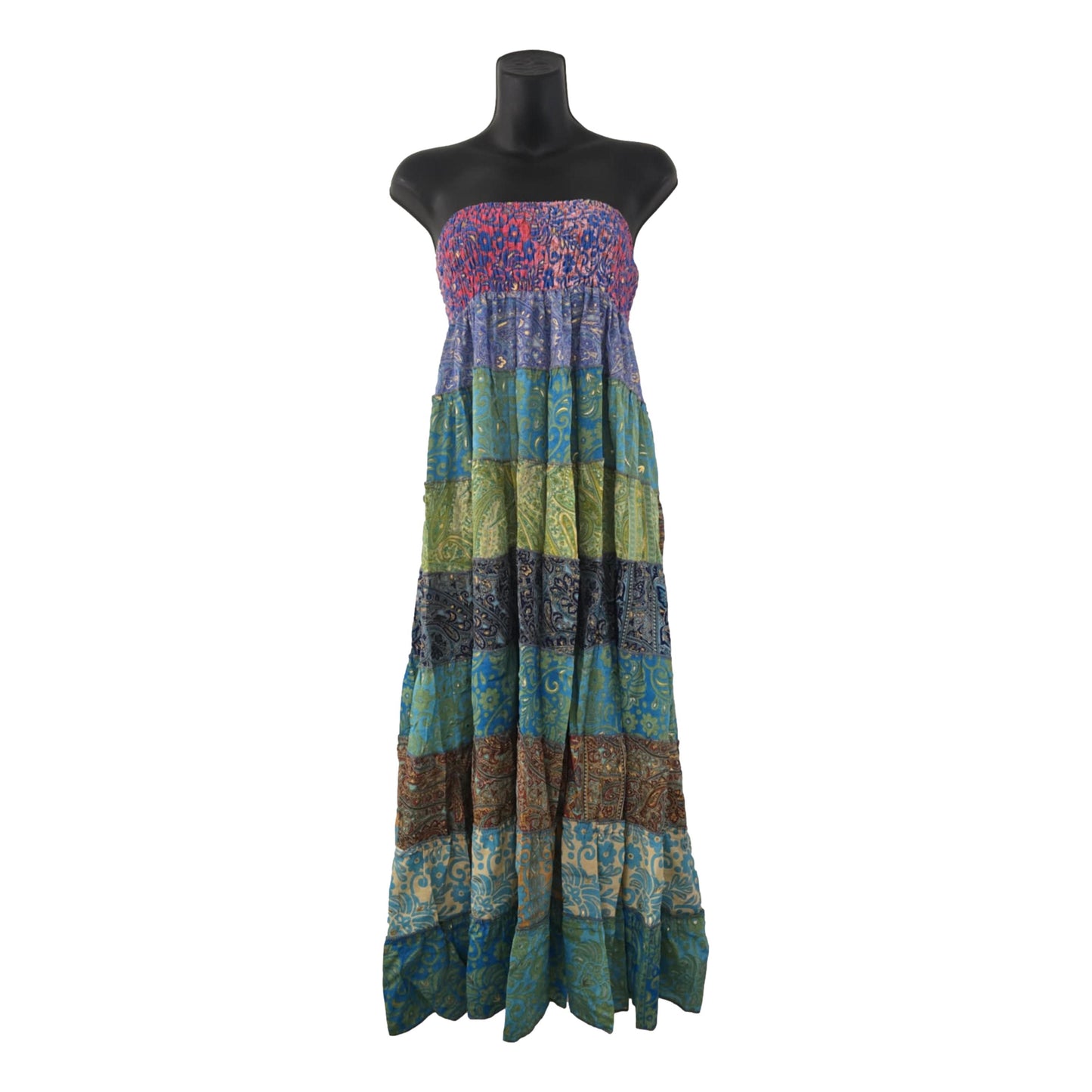 Boho Shirred Dress/Skirt