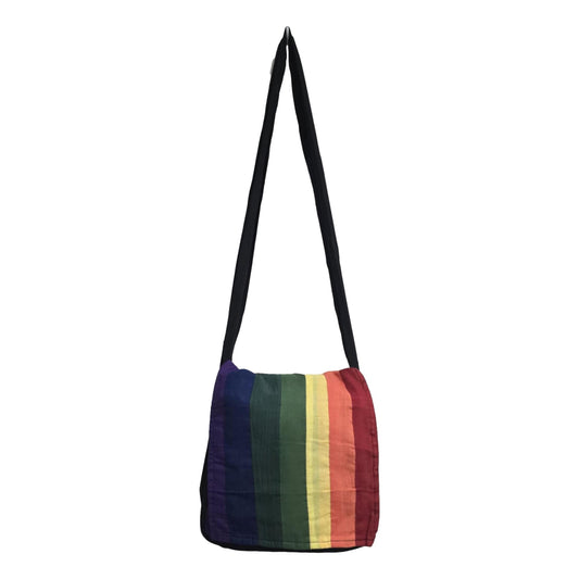 Rainbow Stripe / Sling Shoulder Bag