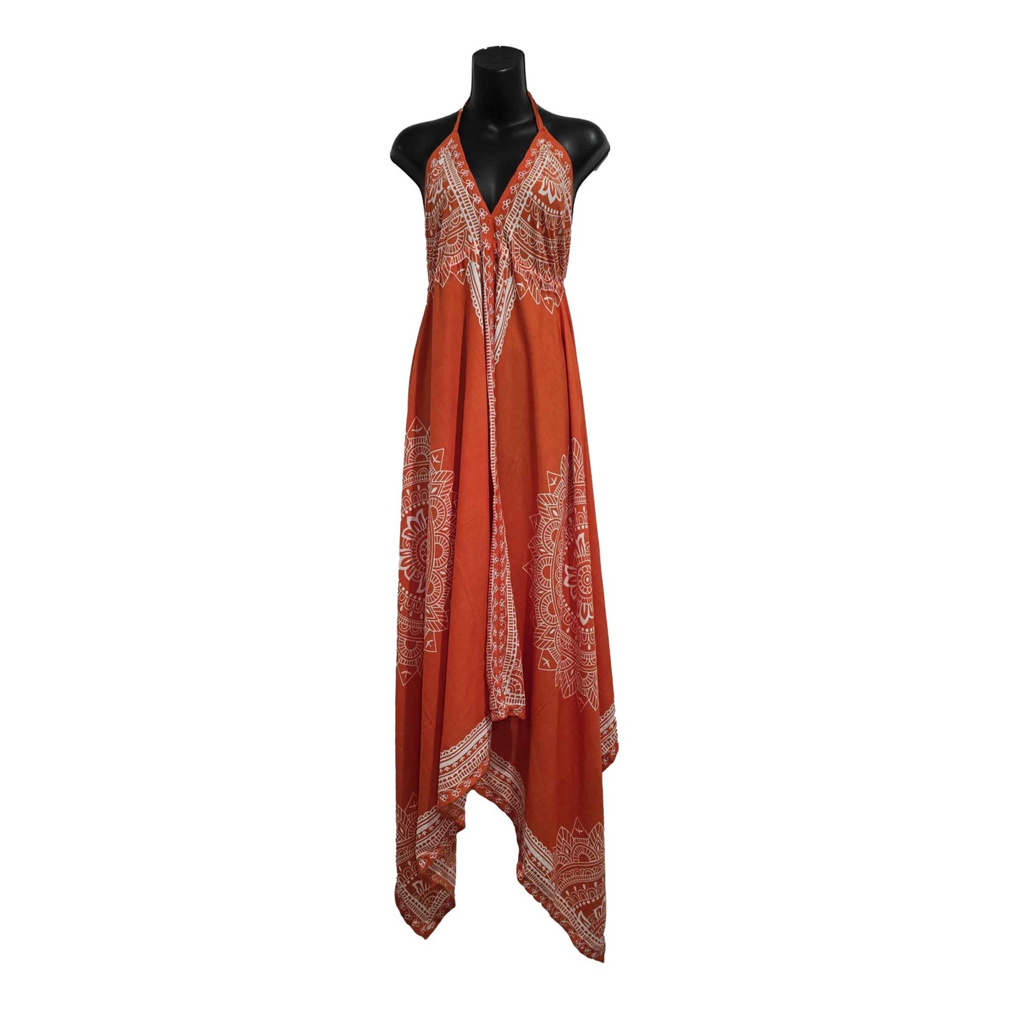 Backless Halter Neck Dress