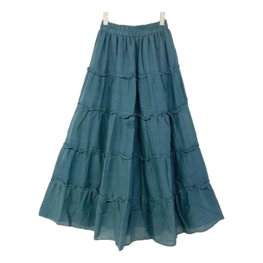 Cotton Maxi Skirt