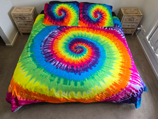 Tie Dye Quilt Cover - Made To Order