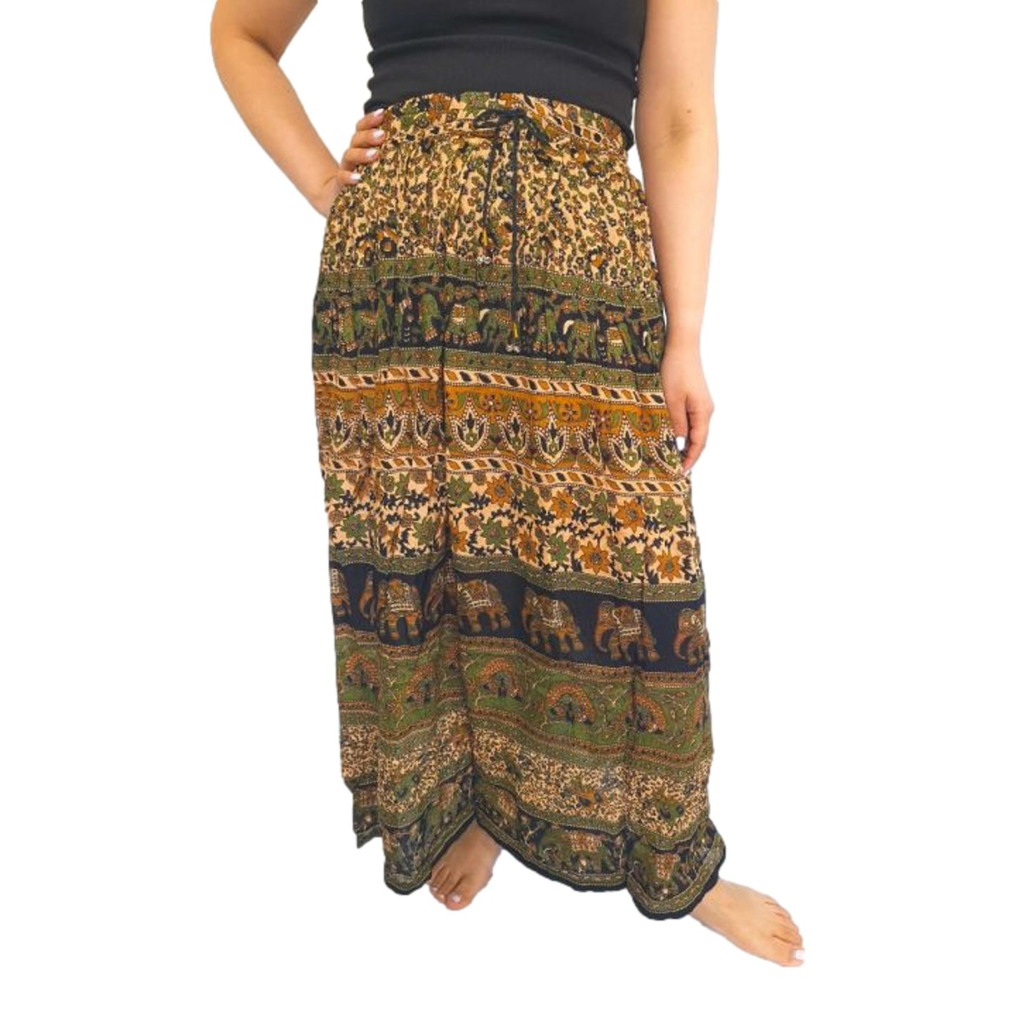 Bohemian Style Long Skirt