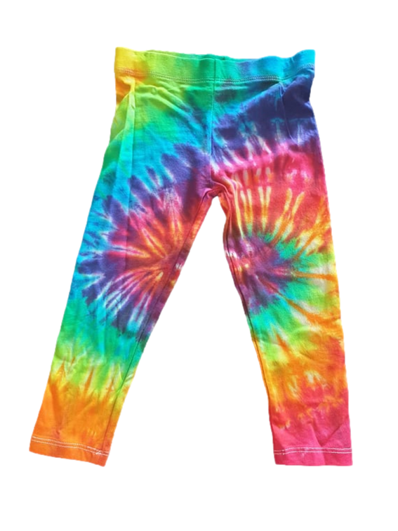 Kids Tie Dye Tights- Made To Order