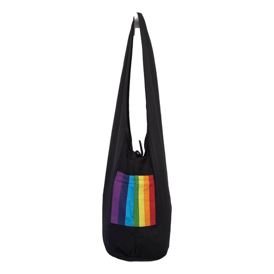Rainbow  Stripe Sling/ Cross Over Bag
