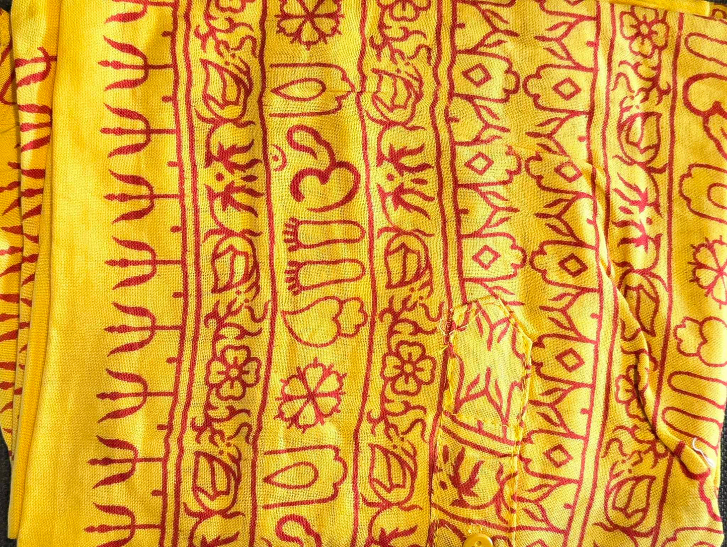 Om Print Top