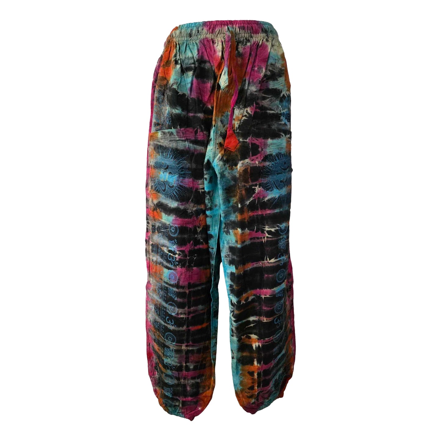 Vibrant Om Tie Dye Pants -SF66