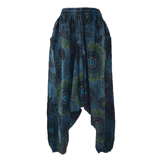Cotton Mandala Harem Pants