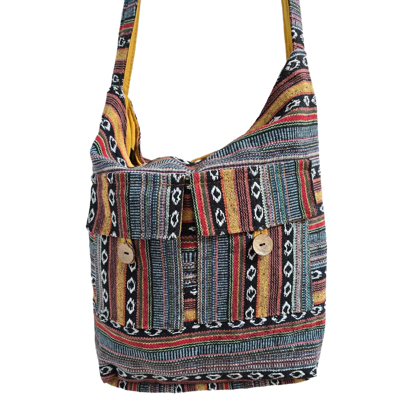 Boho Gheri Cotton Satchel