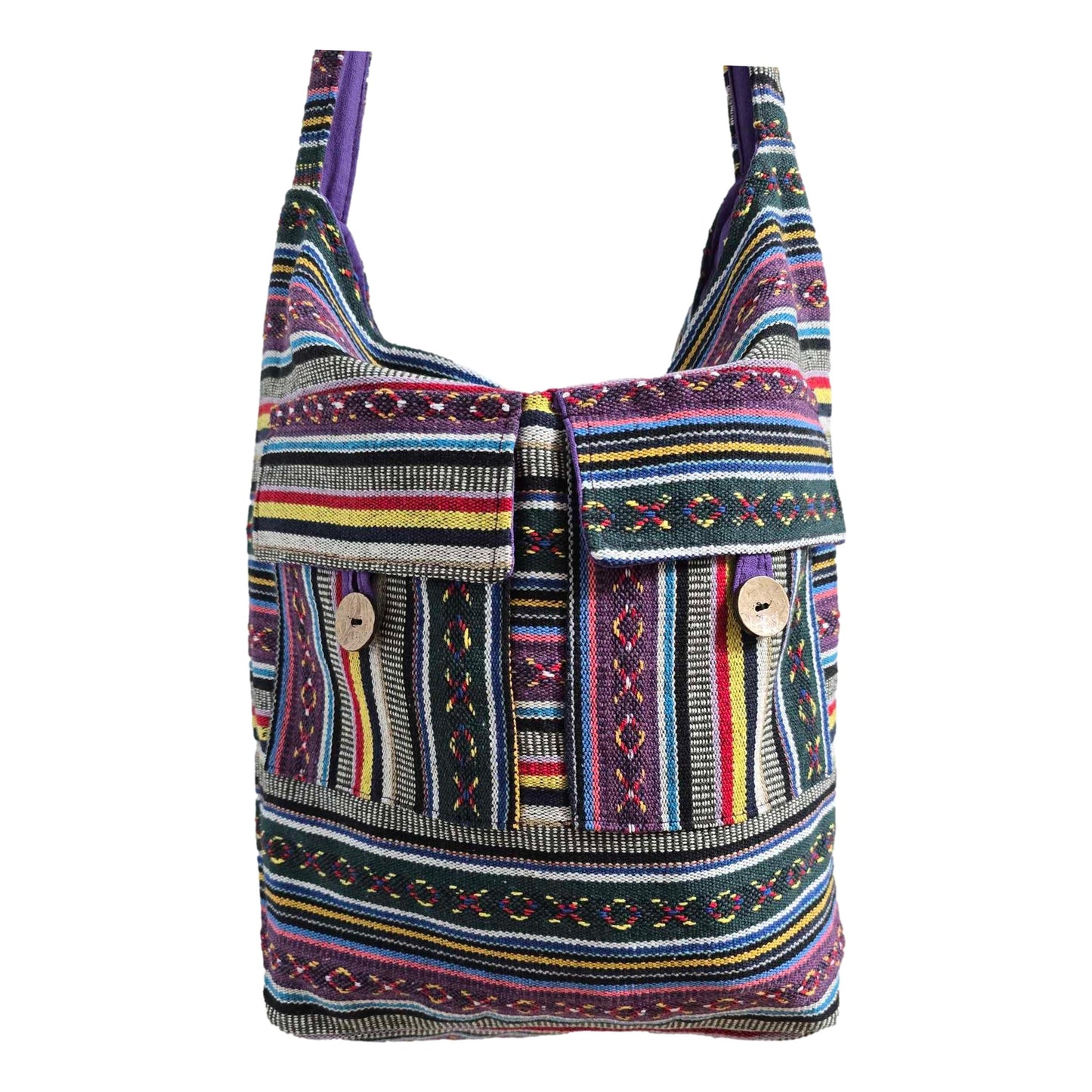 Boho Gheri Cotton Satchel