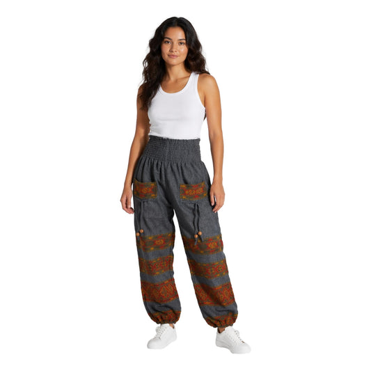 Woollen Harem Pants