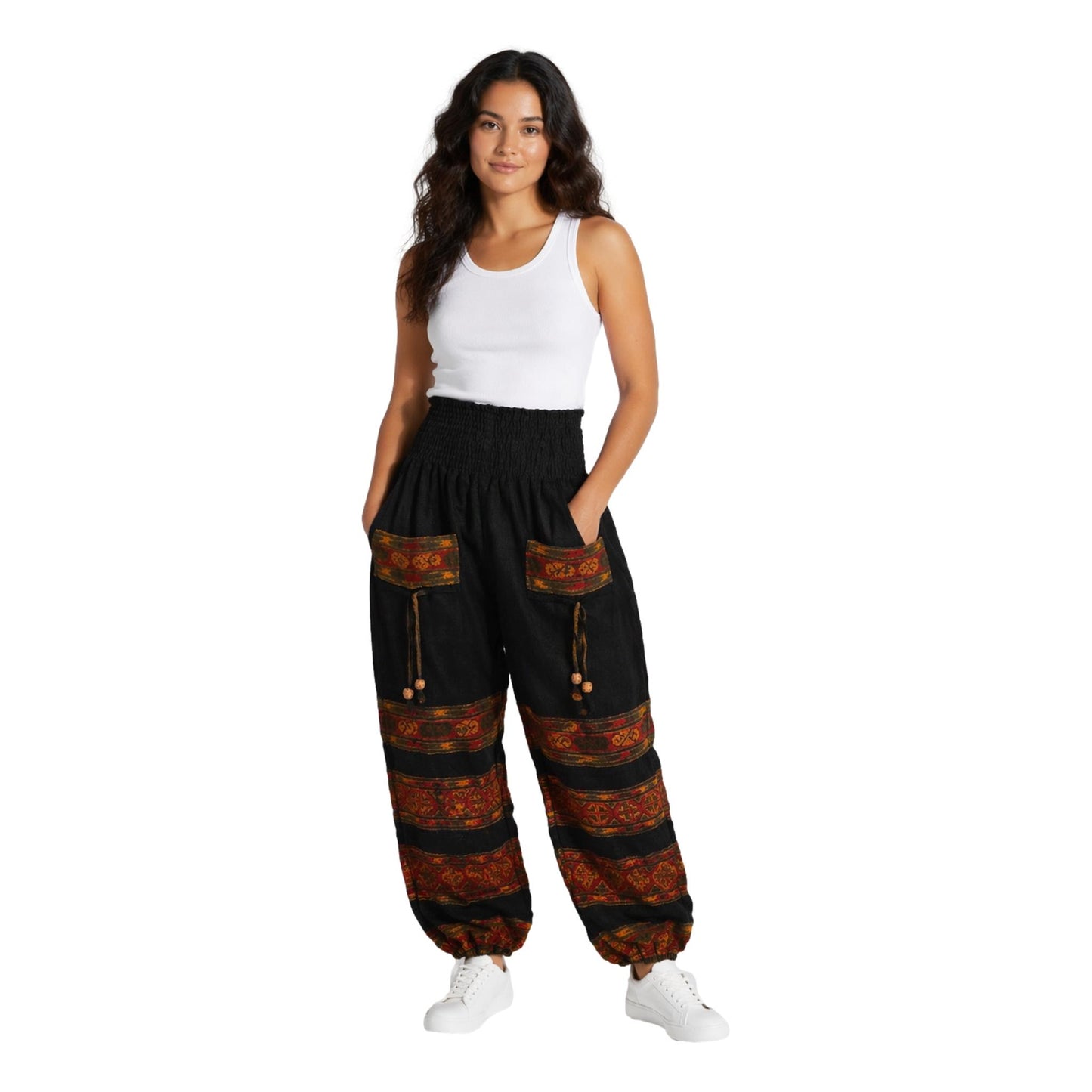 Woollen Harem Pants