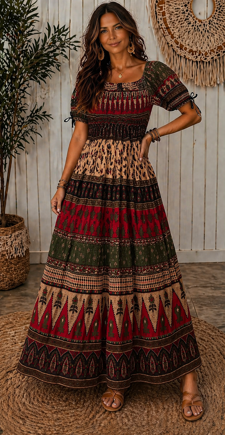 Boho Indian Dress