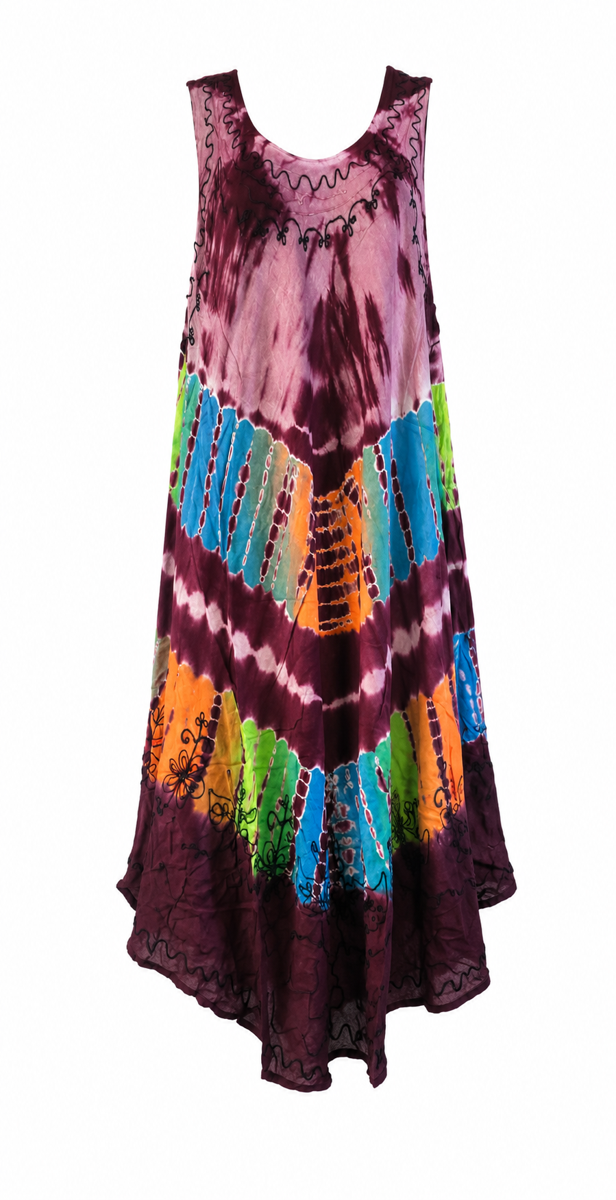 Umbrella Tie Dye Dress