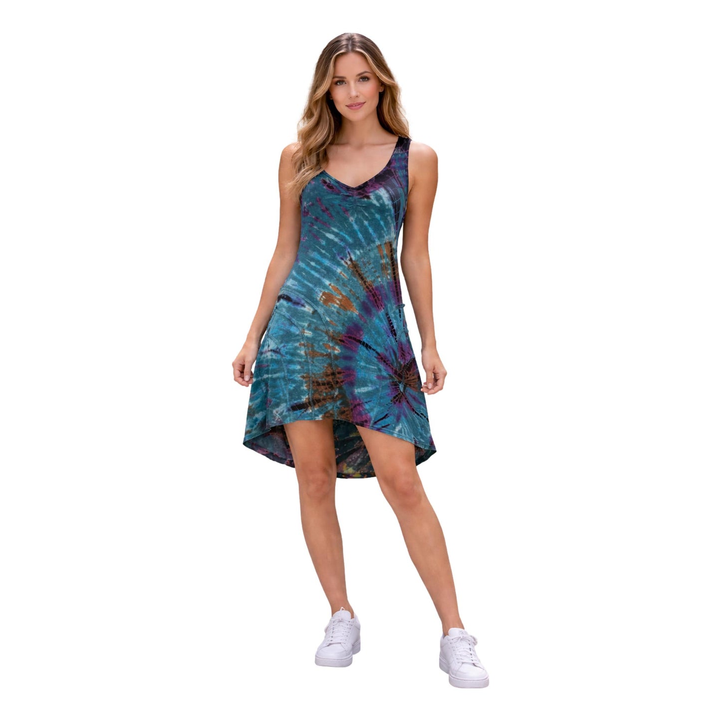 Tie Dye Tank Top Dress