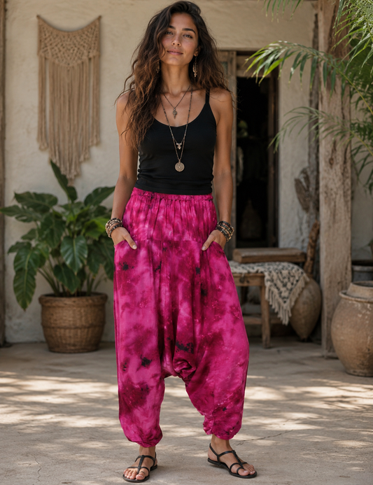 Tie Dye Harem Pants