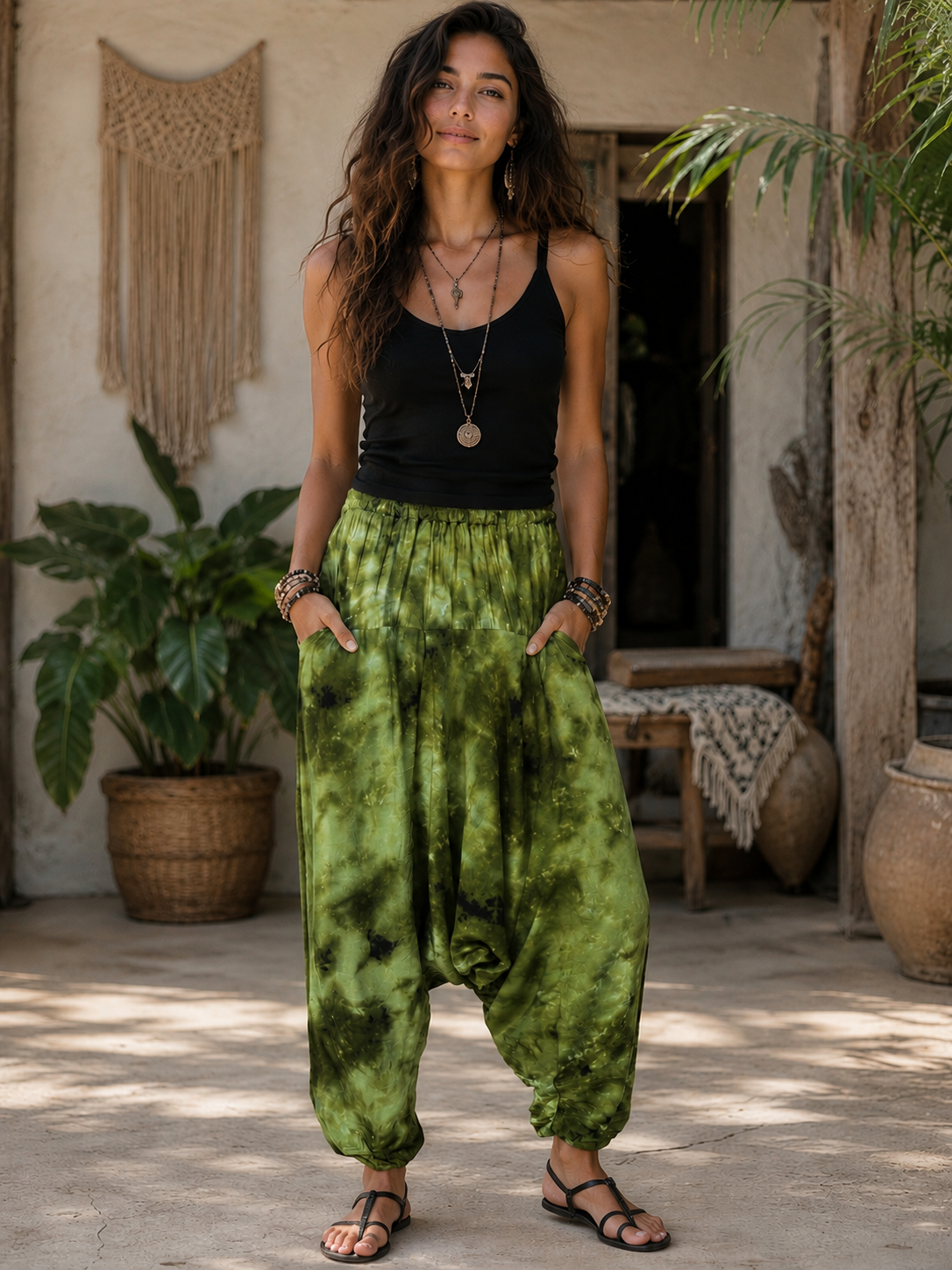Tie Dye Harem Pants