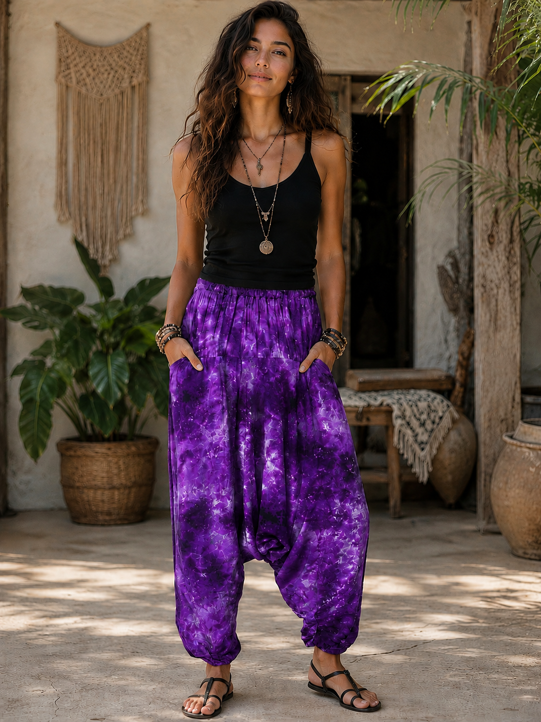 Tie Dye Harem Pants
