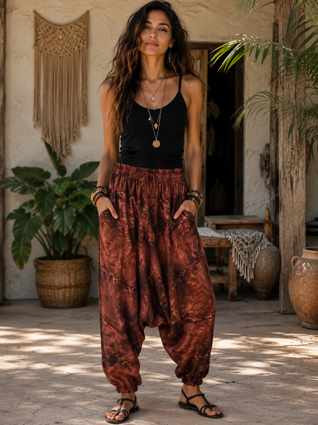 Tie Dye Harem Pants