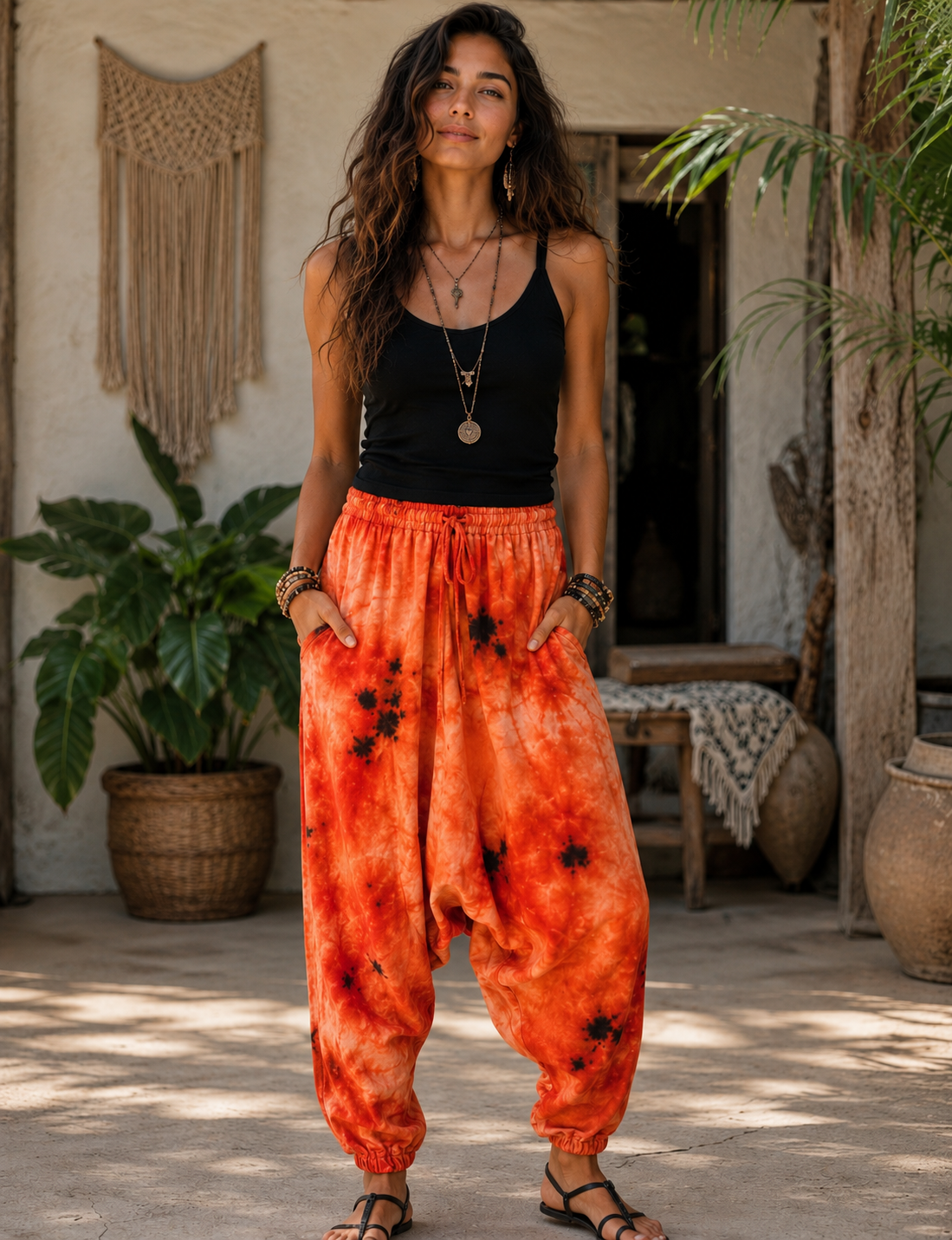 Tie Dye Harem Pants