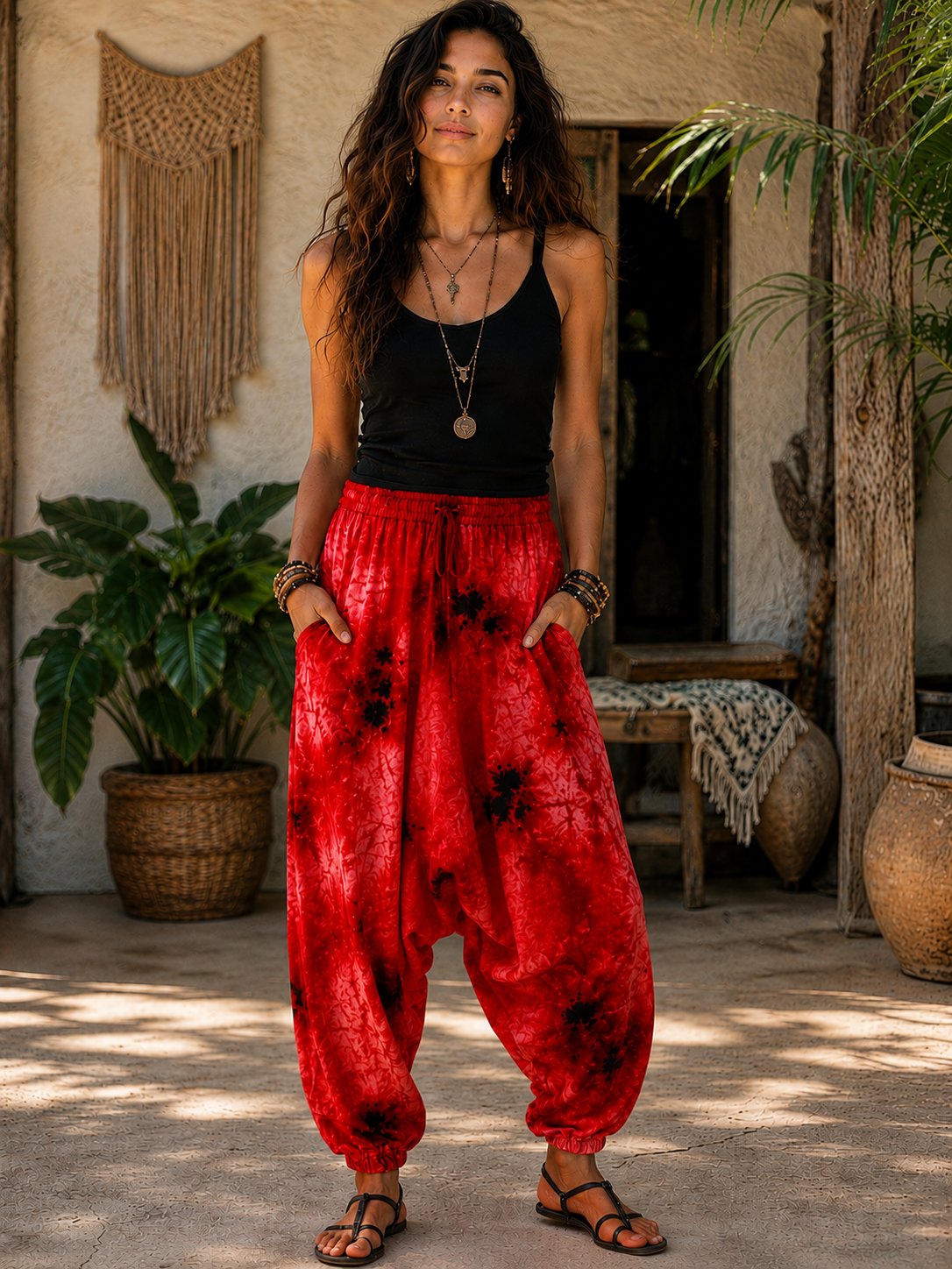Tie Dye Harem Pants
