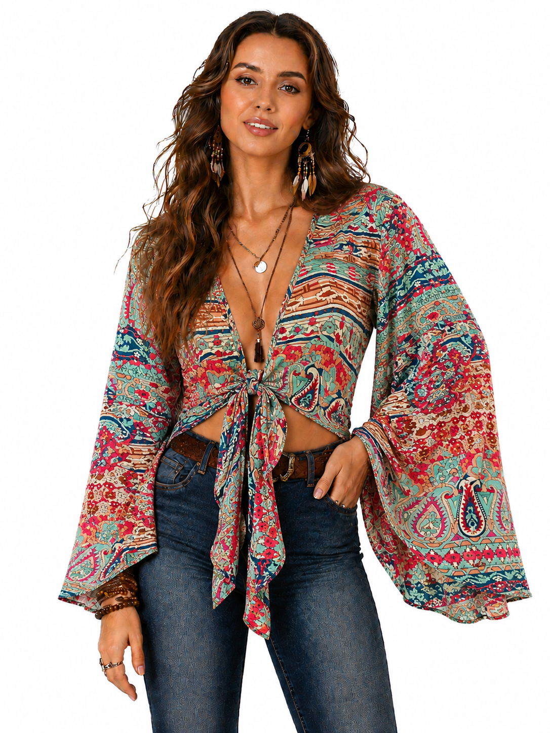 Bell Sleeve Top
