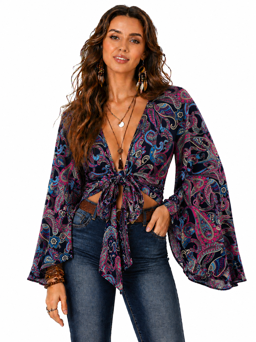Bell Sleeve Top