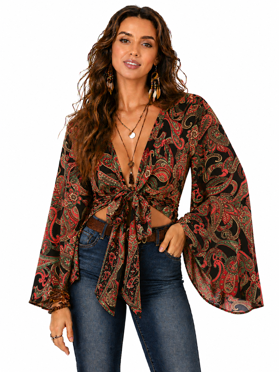 Bell Sleeve Top