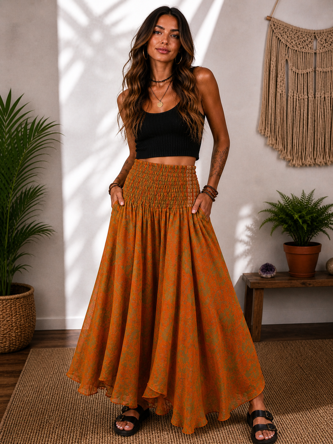 Super Flared Wide Leg Pants