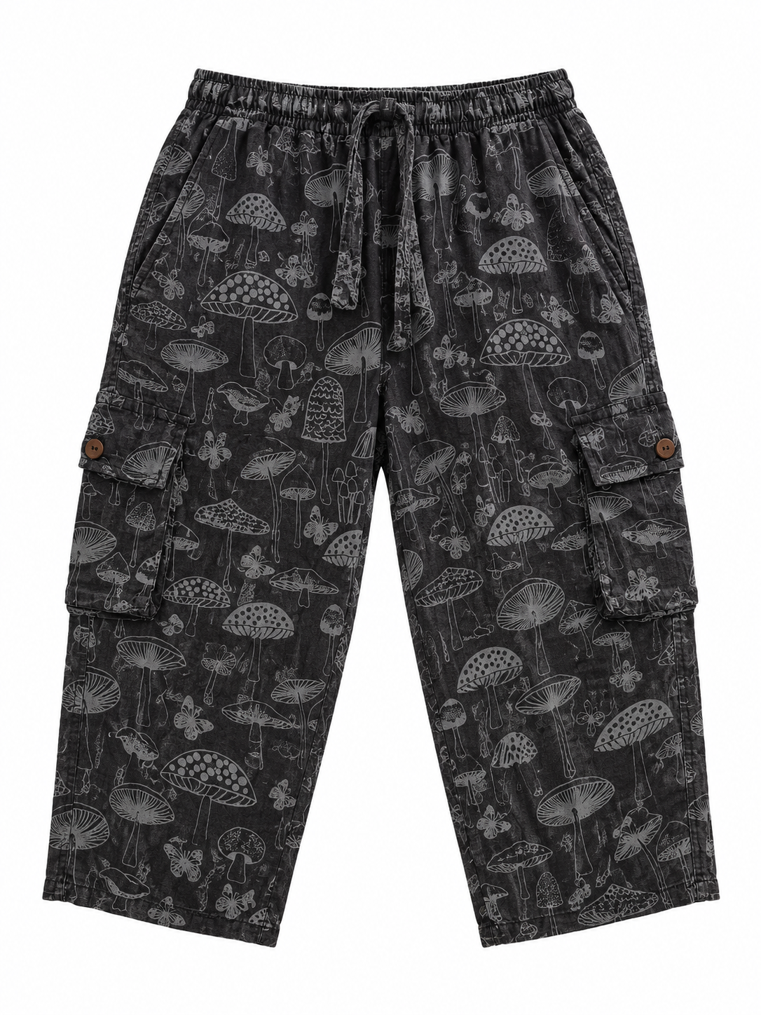 Mushroom 3/4 Cargo Shorts