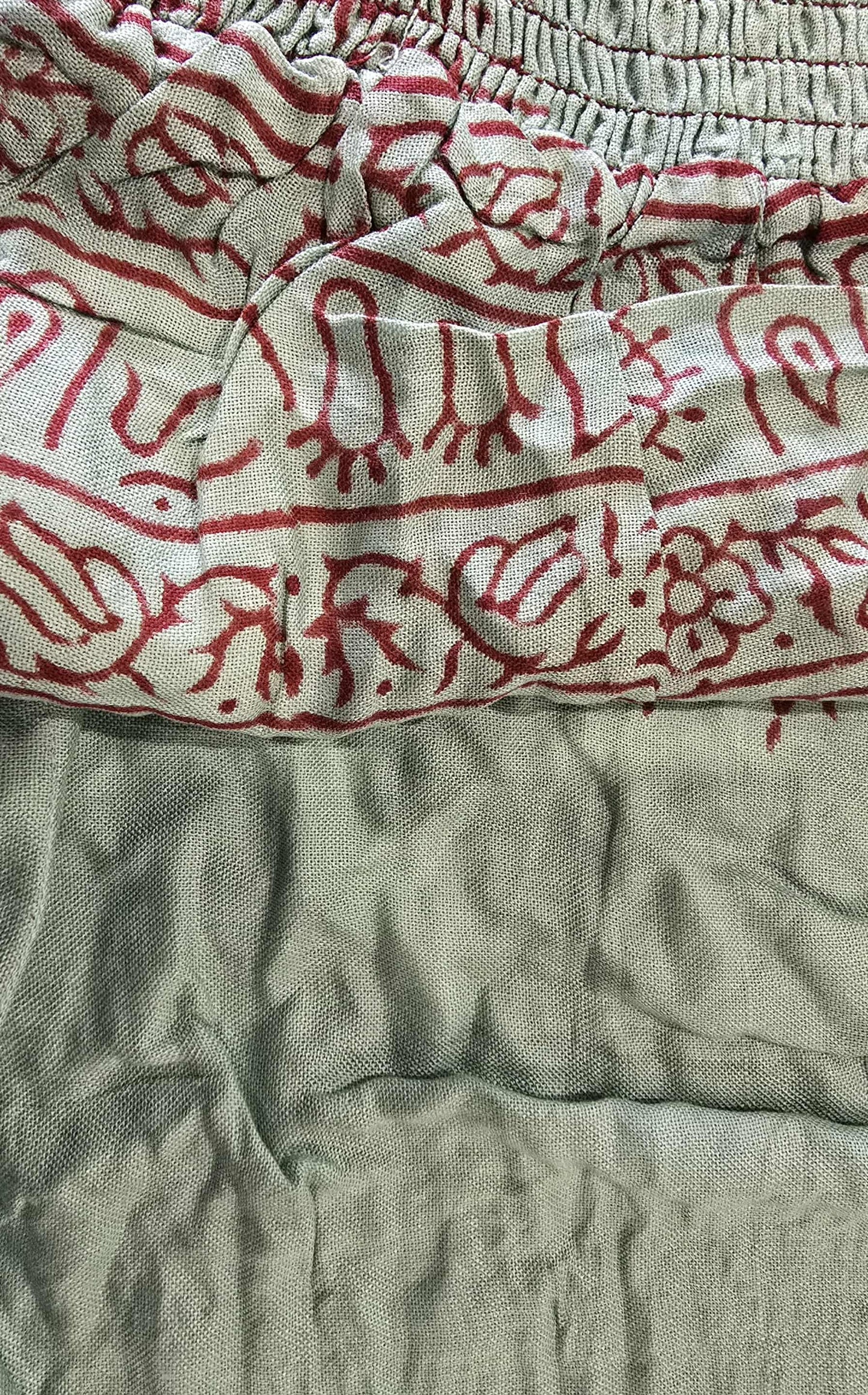 Om Stretchable Side Slit Pants