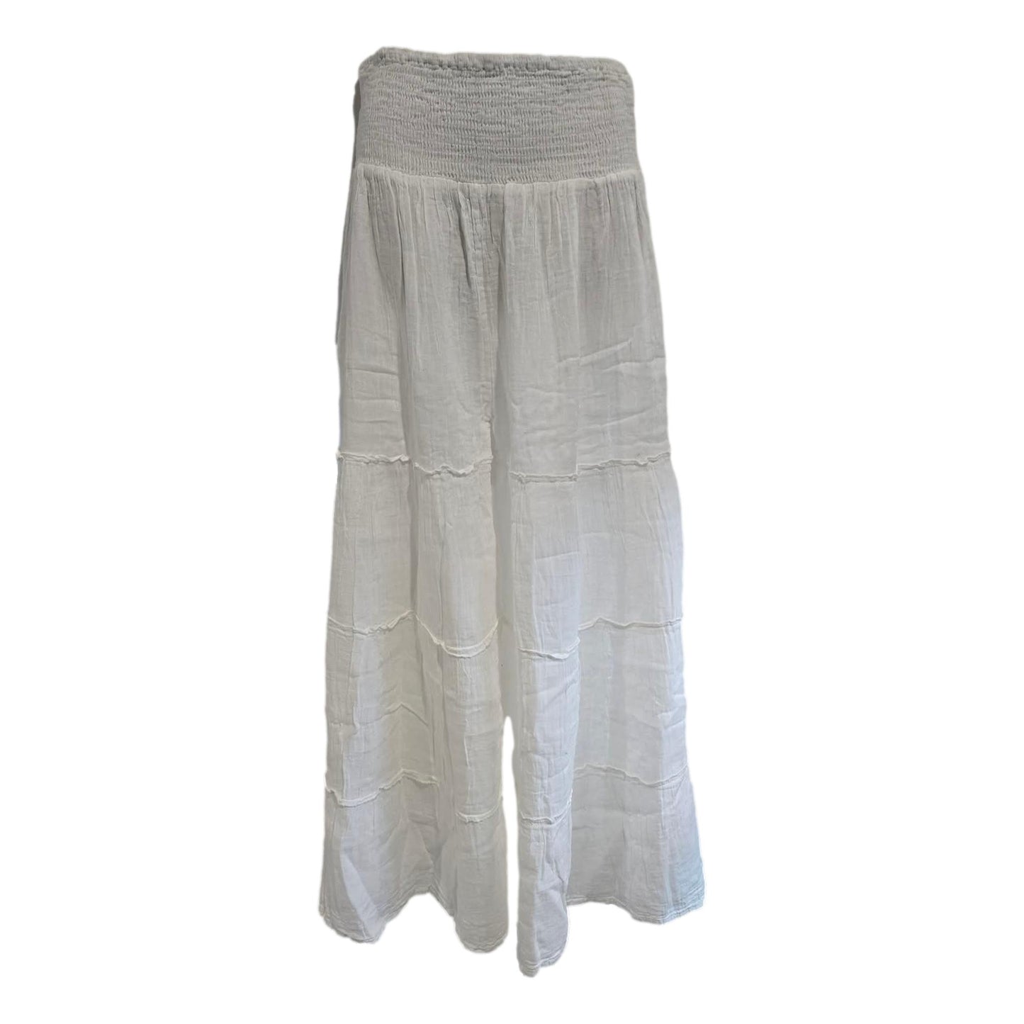 Wide Leg Cotton Pants