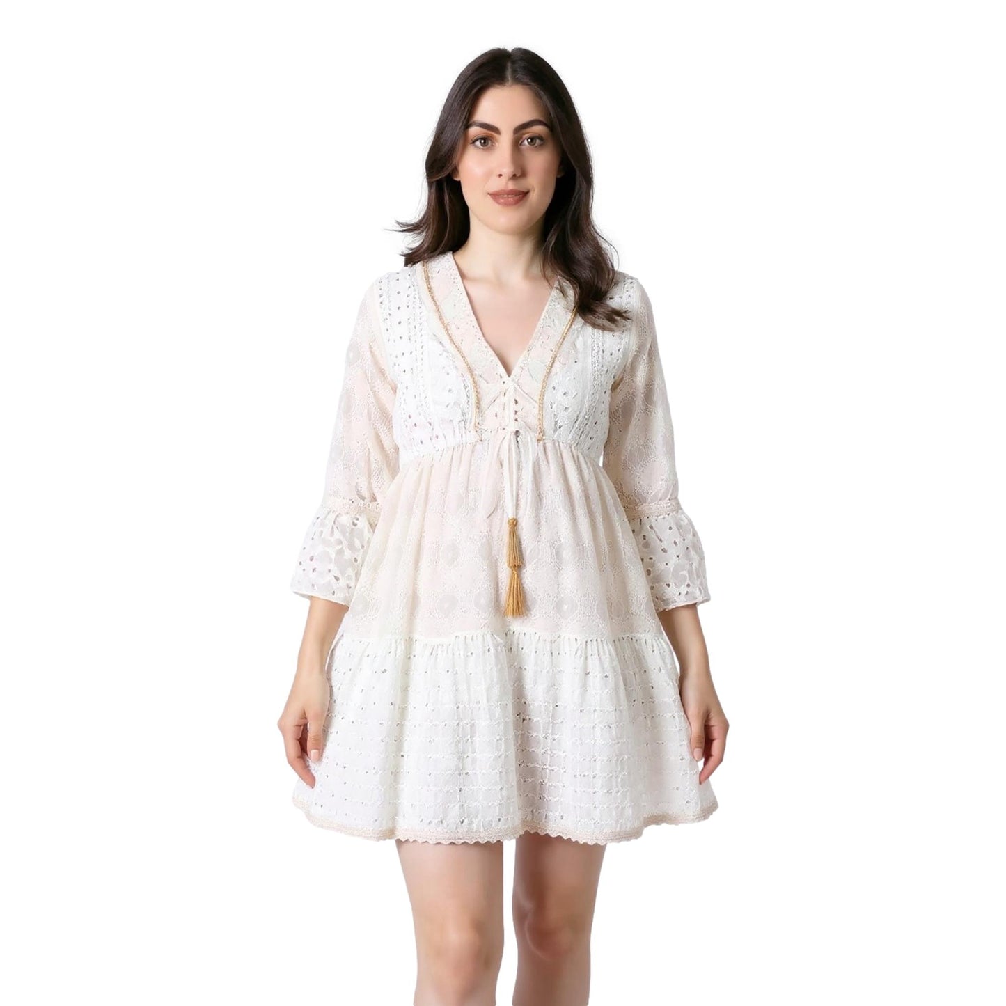 Boho Fit and Flare Dress