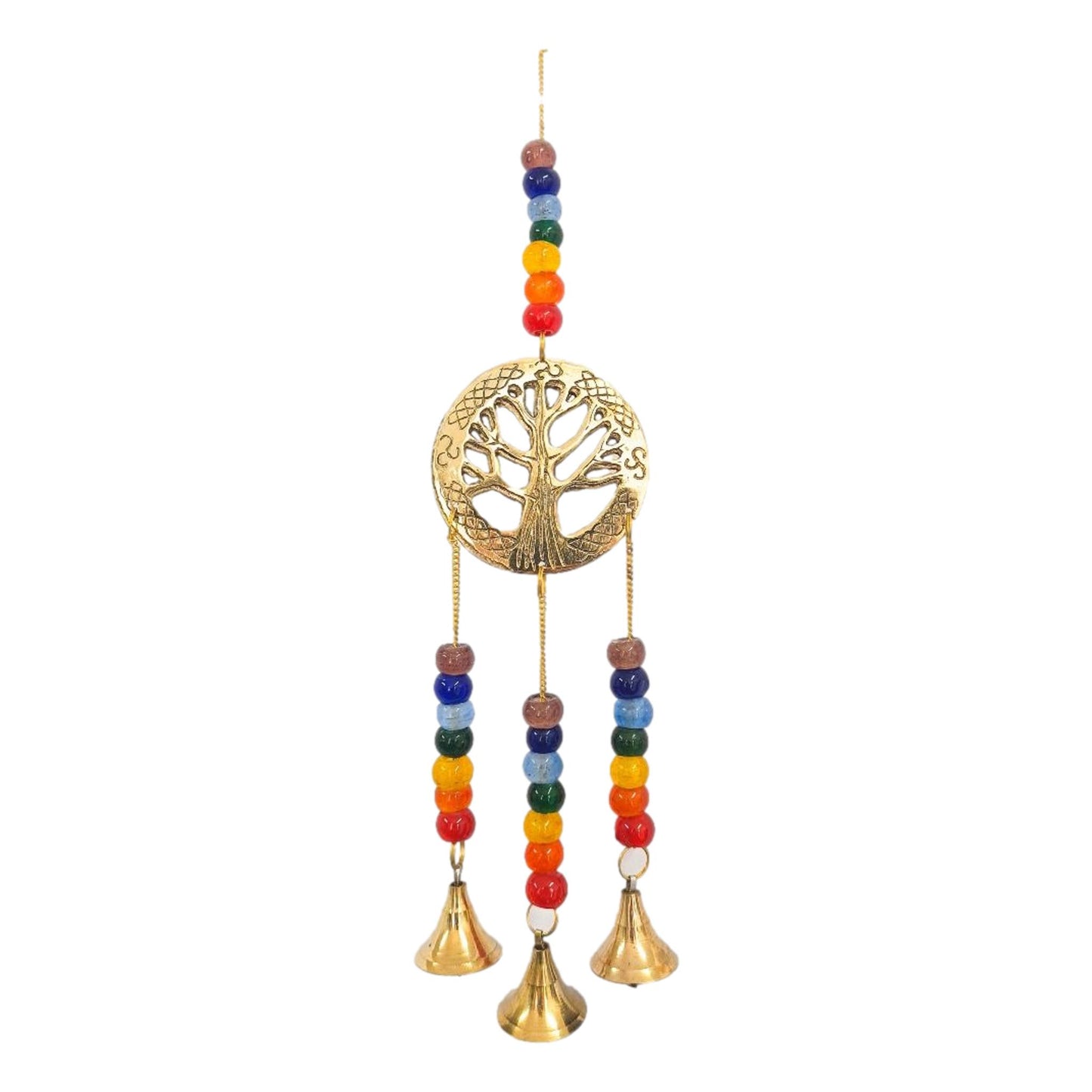 7 Chakra Brass Bell Hangings