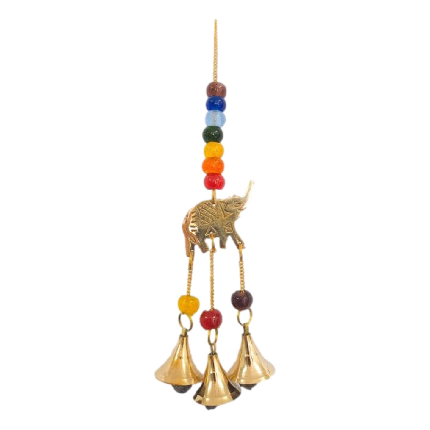 7 Chakra Brass Bell Hangings